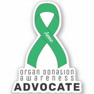 Organ Donation Awareness Advocate Vinyl Sticker