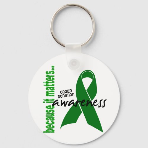 Organ Donation Awareness Keychain