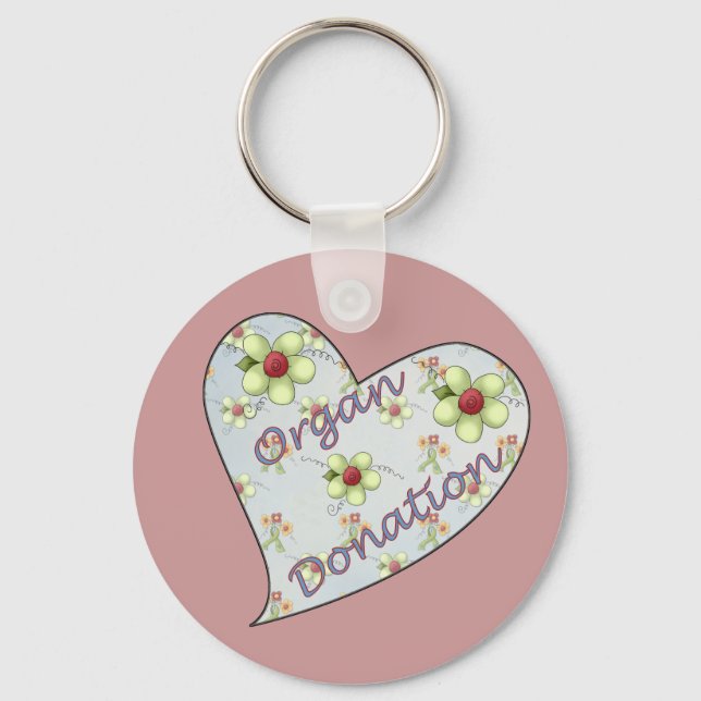 Organ Donation Keychain (Front)