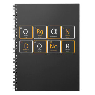 Organ Donation Kidney Donor Medical Health Notebook