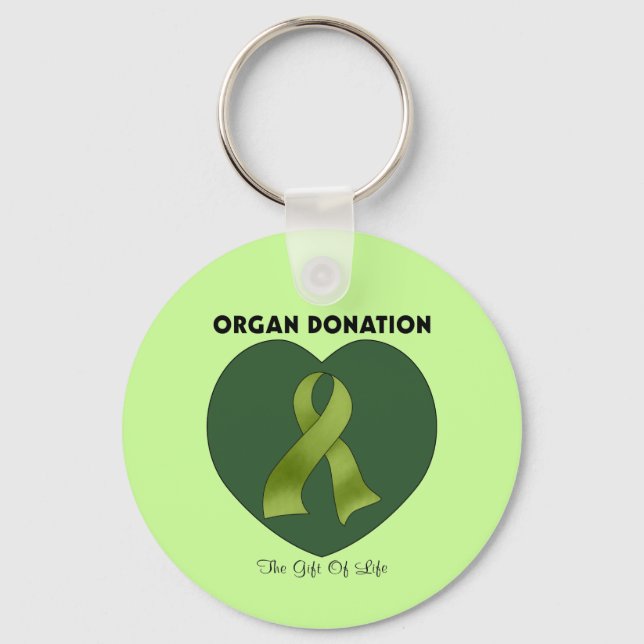 Organ Donation: The Gift Of Life Keychain (Front)
