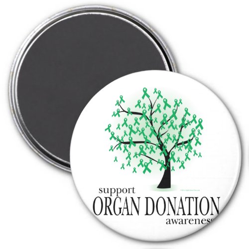 Organ Donation Tree Magnet