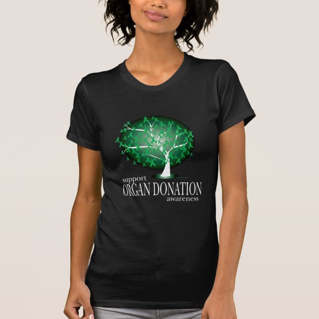 Organ Donation Tree T-Shirt (Front)