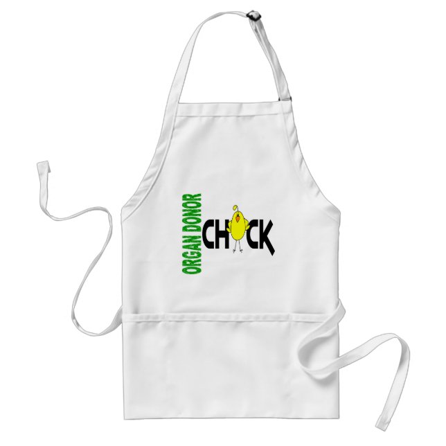 Organ Donor Chick 1 Adult Apron (Front)