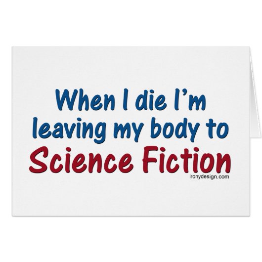 Organ Donor Humor Cards (Front Horizontal)
