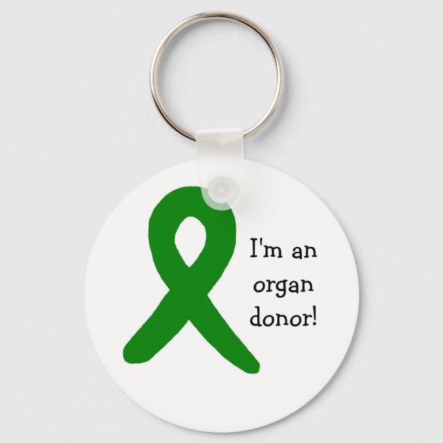 Organ donor keychain (Front)