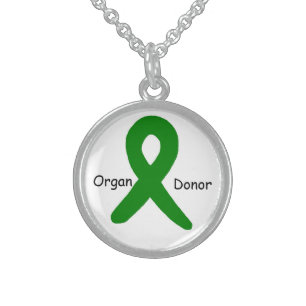 Organ donor necklace