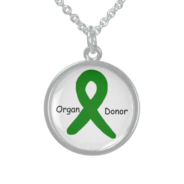 Organ donor necklace (Front)