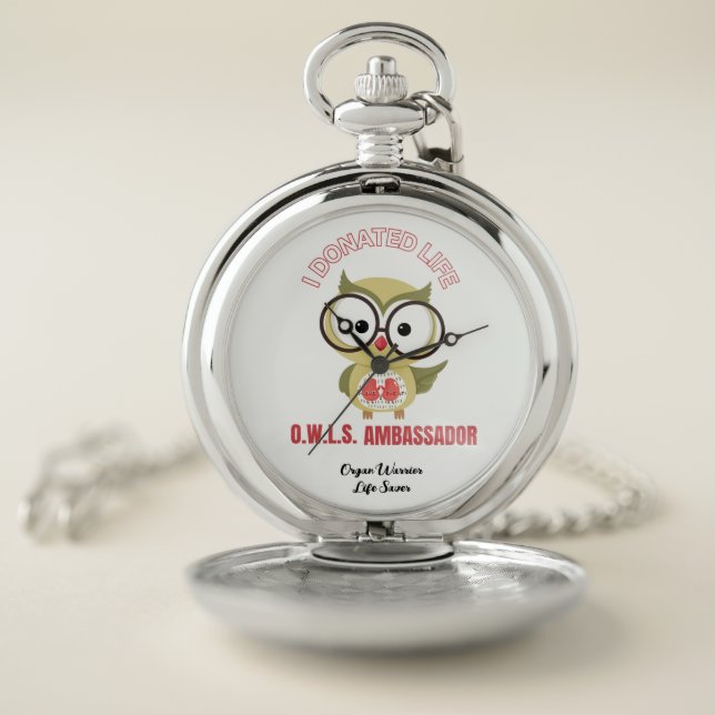ORGAN DONOR POCKET WATCH (Inside)