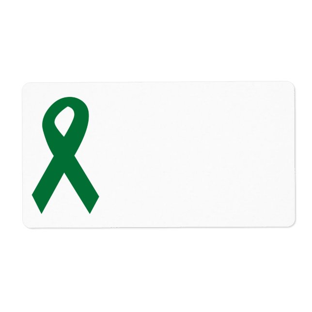 Organ Donor Ribbon Label (Front)