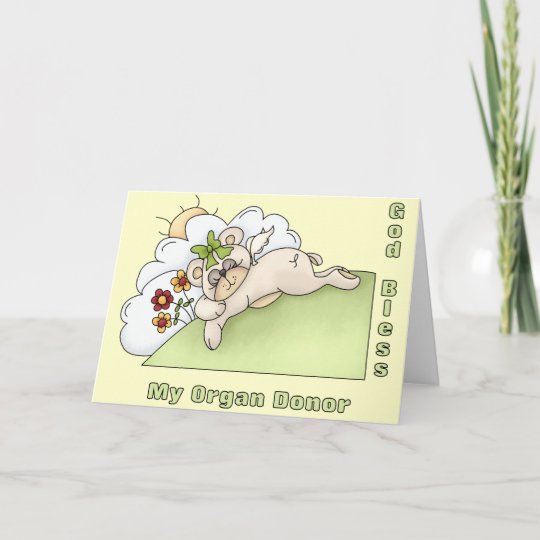 Organ Donor Thanks Thank You Card