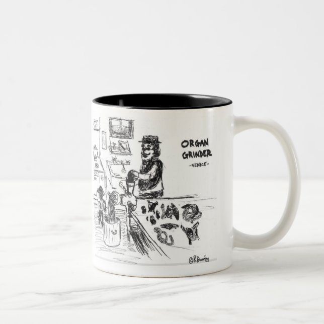 ORGAN GRINDER mug (Right)