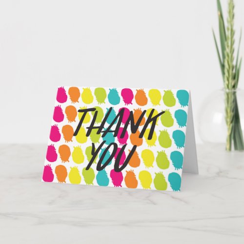 Organ Heart  Thank You Greeting Card