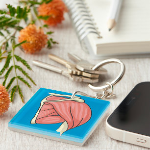Organ Illustration Keychain