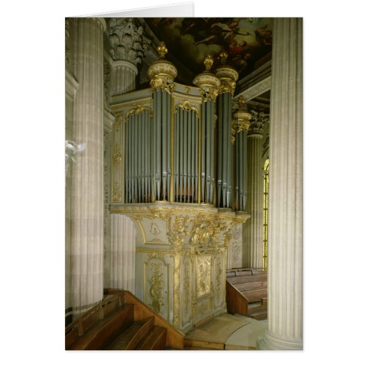 Organ in the chapel cards (Front)