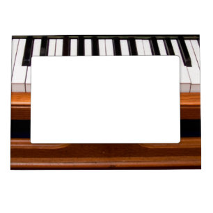 Organ keyboard magnetic photo frame
