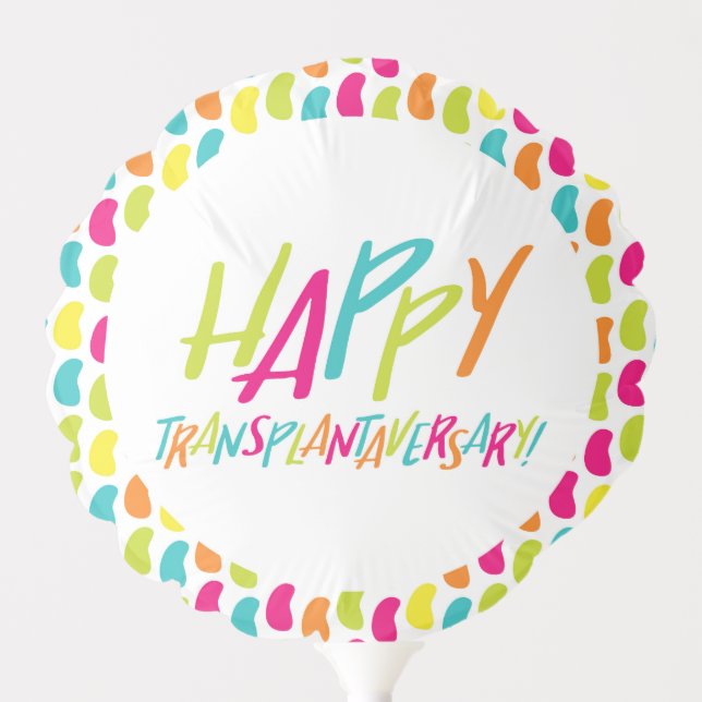 Organ Kidney | Happy Transplantaversary Balloon (Front)