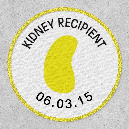 Organ Kidney  Yellow Recipient Patch