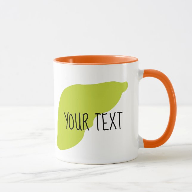 Organ Liver | Customizable Mug (Right)
