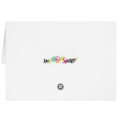 Organ Liver | Happy Transplantaversary Card (Back Horizontal)