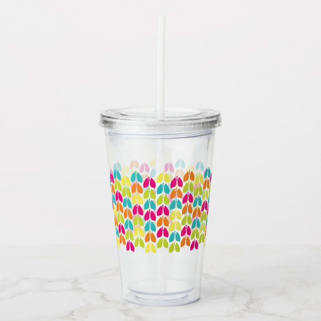 Organ Lungs | Acrylic Tumbler (Front)