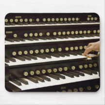 Organ manuals mousepad