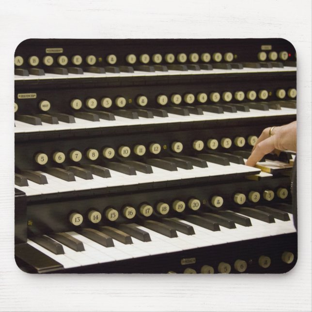 Organ manuals mousepad (Front)