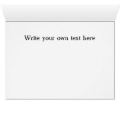 Organ music desk card (Inside Horizontal (Bottom))