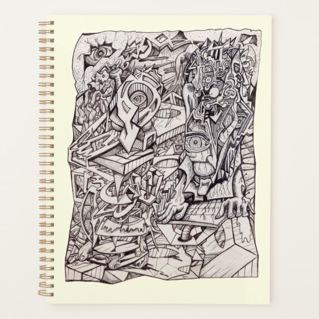 Organ of Worries Planner (Front)