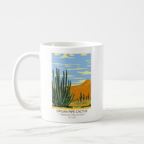 Organ Pipe Cactus National Monument Arizona Coffee Mug
