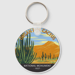 Organ Pipe Cactus National Monument Arizona Keychain