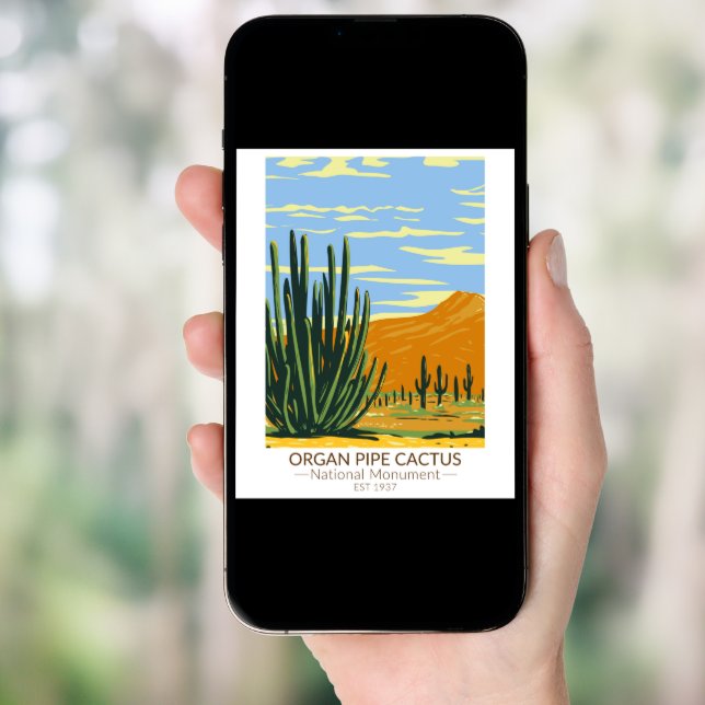 Organ Pipe Cactus National Monument Arizona Poster (Front Digital)