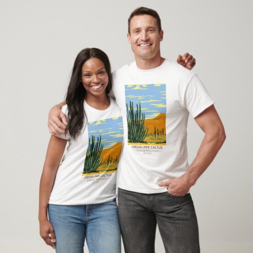Organ Pipe Cactus National Monument Arizona  T_Shirt