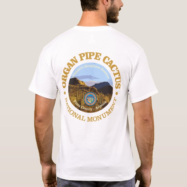 Organ Pipe Cactus (NM) T-Shirt (Back)