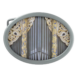 organ pipes belt buckle