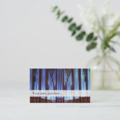 Organ pipes business card - decorated pipes (Standing Front)