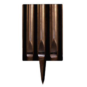 Organ pipes cake topper