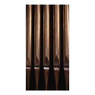 Organ pipes card