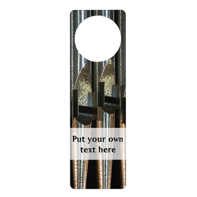 Organ pipes door hanger (Front)