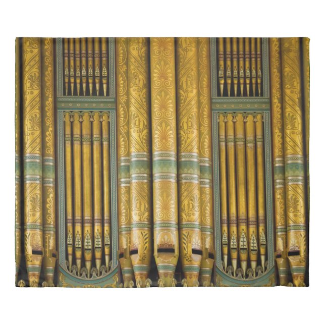 Organ pipes duvet cover (Front)
