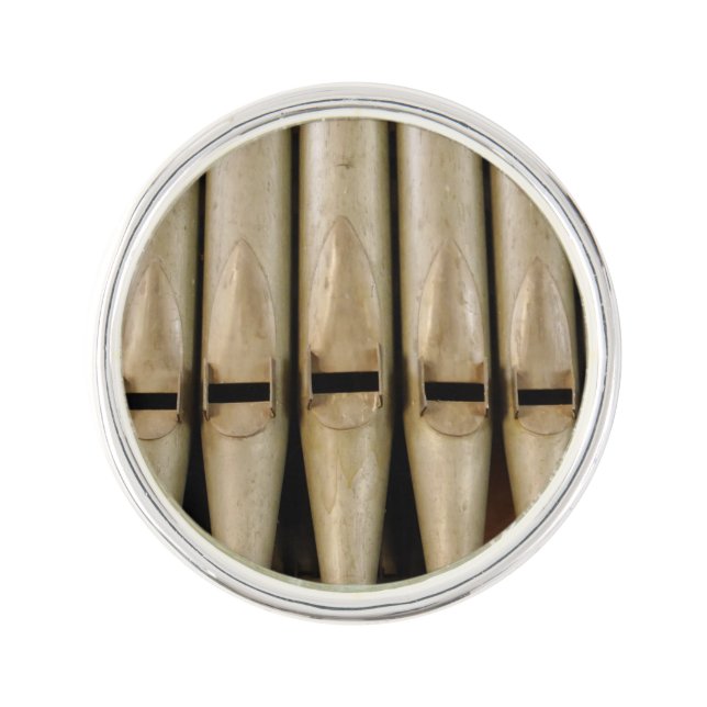 Organ Pipes Lapel Pin (Front)