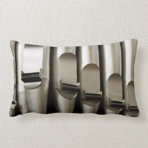 Organ pipes lumbar pillow