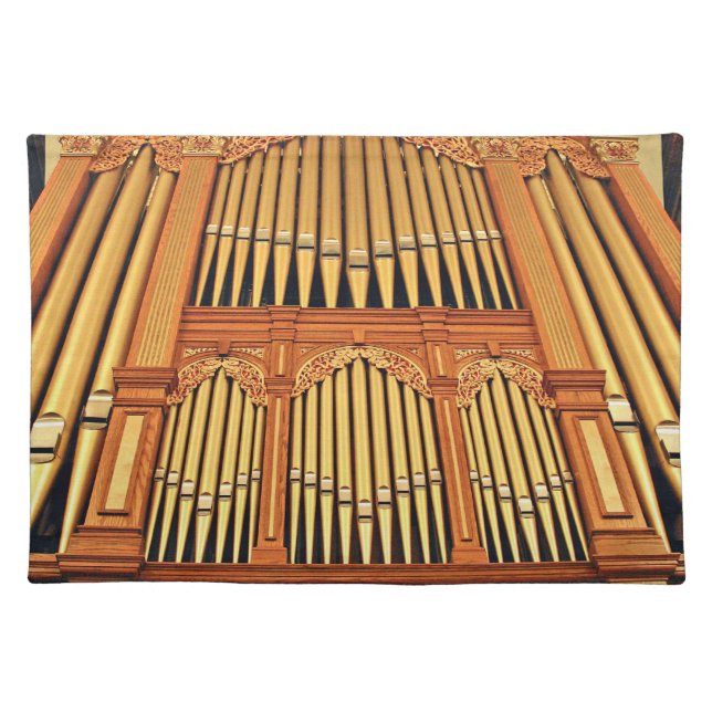 Organ pipes placemats (Front)
