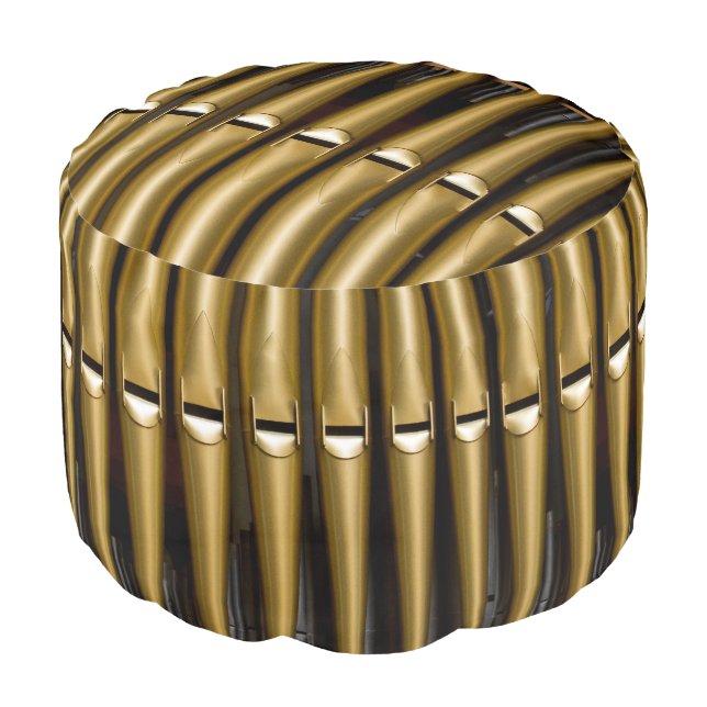 Organ pipes pouf (Angled Front)