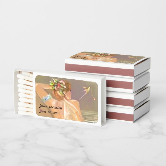 Organdy Wings Fairy Matchboxes (Stacked)