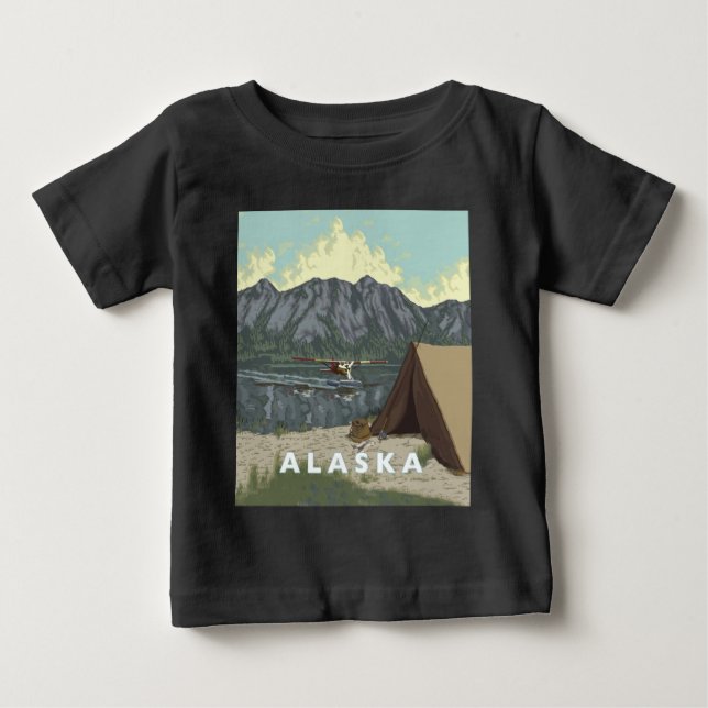 Organic Alaskan Bush Baby Baby T-Shirt (Front)