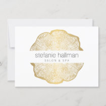 Organic Beauty Gold Tree Rings Salon Gift Card