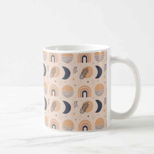 Organic Boho Pattern Coffee Mug