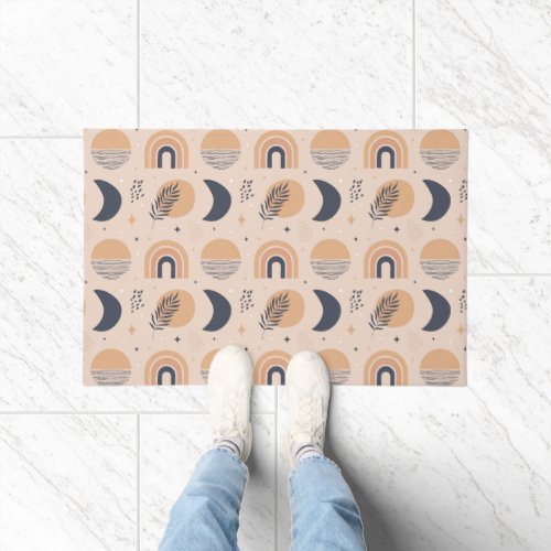 Organic Boho Pattern Doormat