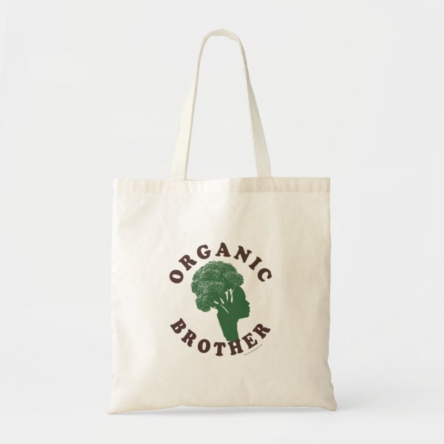 Organic Brother natural Tote Bag (Front)